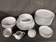 Studio Nova Tivoli White 30 Piece Set Plates Saucers Sugar Bowl & Lid Creamer