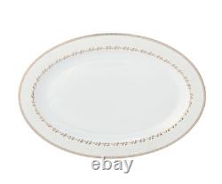 Stylish Elegant Bone China Dinnerware Set Service for 8 People Lia, 57 Piece