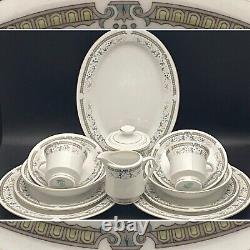 Swan China CX47 Floral Spray Dinnerware 13pc Place Setting for 2 Made in China