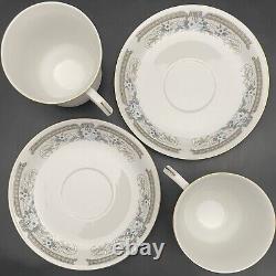 Swan China CX47 Floral Spray Dinnerware 13pc Place Setting for 2 Made in China