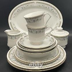 Swan China CX47 Floral Spray Dinnerware 13pc Place Setting for 2 Made in China