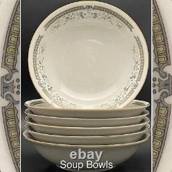 Swan China CX47 Floral Spray Dinnerware 36pc Place Setting for 6 Made in China