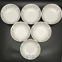 Swan China CX47 Floral Spray Dinnerware 36pc Place Setting for 6 Made in China