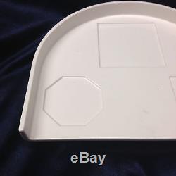 Swid Powell Tigerman Mccurry Teaside Tray For Tea Service Post Modern All White