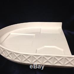 Swid Powell Tigerman Mccurry Teaside Tray For Tea Service Post Modern All White