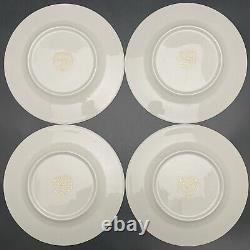 Syracuse China Yorktown Platinum Trim 16pc Dinnerware for 4 1966-70 Made in USA