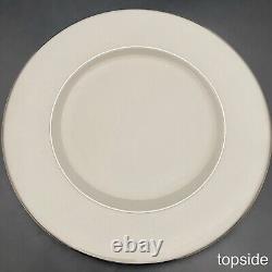 Syracuse China Yorktown Platinum Trim 16pc Dinnerware for 4 1966-70 Made in USA