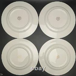 Syracuse China Yorktown Platinum Trim 16pc Dinnerware for 4 1966-70 Made in USA