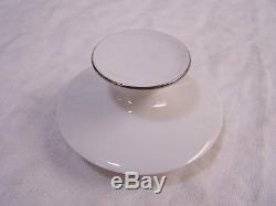 THOMAS Germany MEDAILLON CHINA Tea COFFEE Serving PLATINUM WIDE BAND Pot with Lid