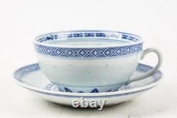 TIENSHAN RICE FLOWER 61-Piece Porcelain Dinner Set