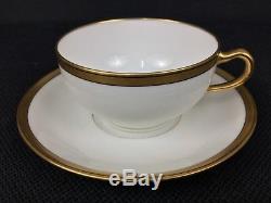 Theodore Haviland Limoges White Gold 40-Piece Dinnerware Set for EIGHT (8)