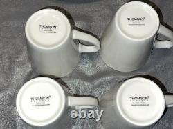 Thomson Pottery Branco White 20pc 5 Pc/4 Per Place Setting Pristine Never Used