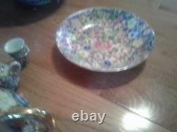 Thousand Flowers China dishes and extra pieces Dinner set extra beautiful