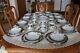 Tienshan Magnolia Dinnerware Set 5 Piece Place Setting For 12 & Serving Platter