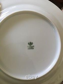 Tiffany & Co. Dinnerware, China Limoges, France TIC16 Blue & Gold Rim