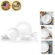 Timeless 18-Piece Lightweight Dinnerware Set in Winter Frost White Safe & Chic