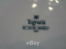 Tognana Italy OLIVIA WHITE BOWL Pasta/Individual Smooth Rimmed Porcelain