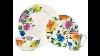 Top 5 Dinnerware Set White Porcelain With Bright Floral French Garden 4 P Review