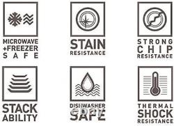 Tudor Royal 12-Piece Porcelain round Dinnerware Set White Color, Service for 4 P