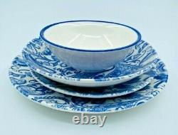 Turkish Patterned Porcelain Dinnerware Set For 24, 20, 16, 12, 8 Fine Porcelain