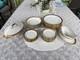 Two Limoges Dinnerware Set With Similar Golden Encrusted Trim 47 Pc