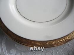 Two Limoges Dinnerware Set With Similar Golden Encrusted Trim 47 Pc