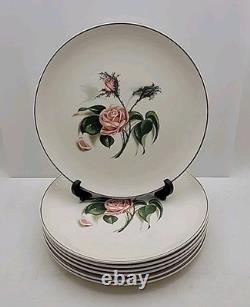 Universal Ballerina Moss Pink Rose Dinnerware Set of 43 Pieces (some crazing)