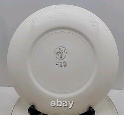 Universal Ballerina Moss Pink Rose Dinnerware Set of 43 Pieces (some crazing)