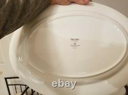 VERA WANG WEDGEWOOD BLANC SUR BLANC Dinnerware. Service for 12. 66 pieces