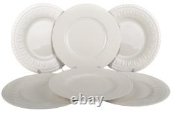 VILLEROY & BOCH Cellini White Dinner Plate 10.5 Dinnerware Germany Set/6 New