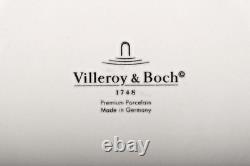 VILLEROY & BOCH Cellini White Rim Soup Bowl 9.5 Dinnerware Germany Set/6 New