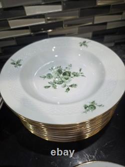 VINTAGE Hutschenreuther GERMAN PORCELAIN Dinnerware Set 42 Pieces