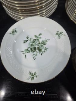 VINTAGE Hutschenreuther GERMAN PORCELAIN Dinnerware Set 42 Pieces