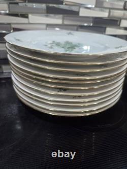 VINTAGE Hutschenreuther GERMAN PORCELAIN Dinnerware Set 42 Pieces