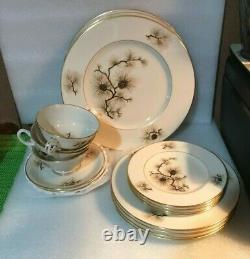 VINTAGE LENOX PINE DINNERWARE SET 20 pieces(4 place settings) MINT #2