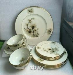 VINTAGE LENOX PINE DINNERWARE SET 20 pieces(4 place settings) MINT #2