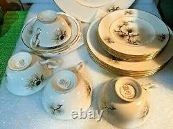 VINTAGE LENOX PINE DINNERWARE SET 20 pieces(4 place settings) MINT #2