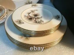 VINTAGE LENOX PINE DINNERWARE SET 20 pieces(4 place settings) MINT #2