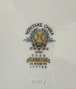 VINTAGE Noritake Dinnerware CANDICE #5509 Japan 38-Piece Set (1954-1966)