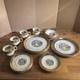 VINTAGE Sabin Crest-O-Gold (20 Pc) Dinnerware Set 22K Gold Trim FREE SHIP