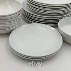 VTG 35 Piece Set Centura By Corning Dinner Salad Bread Plates Pasta Cereal Bowls
