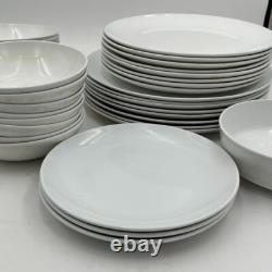 VTG 35 Piece Set Centura By Corning Dinner Salad Bread Plates Pasta Cereal Bowls