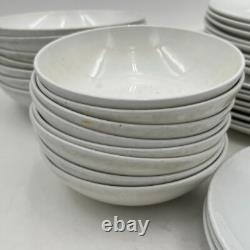 VTG 35 Piece Set Centura By Corning Dinner Salad Bread Plates Pasta Cereal Bowls