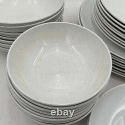 VTG 35 Piece Set Centura By Corning Dinner Salad Bread Plates Pasta Cereal Bowls