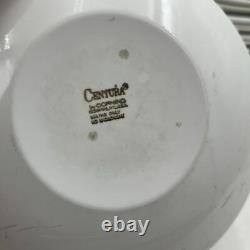 VTG 35 Piece Set Centura By Corning Dinner Salad Bread Plates Pasta Cereal Bowls