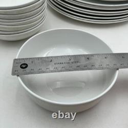 VTG 35 Piece Set Centura By Corning Dinner Salad Bread Plates Pasta Cereal Bowls