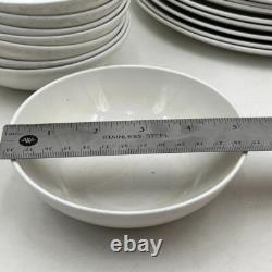 VTG 35 Piece Set Centura By Corning Dinner Salad Bread Plates Pasta Cereal Bowls