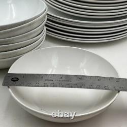 VTG 35 Piece Set Centura By Corning Dinner Salad Bread Plates Pasta Cereal Bowls