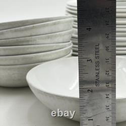 VTG 35 Piece Set Centura By Corning Dinner Salad Bread Plates Pasta Cereal Bowls