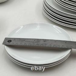 VTG 35 Piece Set Centura By Corning Dinner Salad Bread Plates Pasta Cereal Bowls